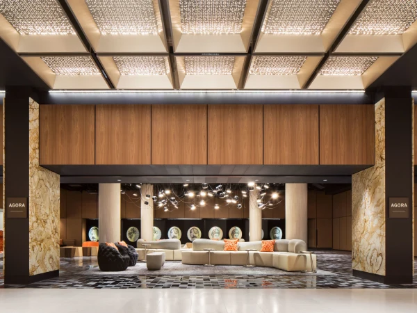 Montreal Fairmont Queen Elizabeth hotel main lobby public area interior reference