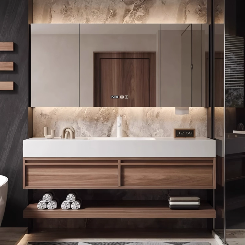 Bathroom vanities for project bathroom supply by George Group